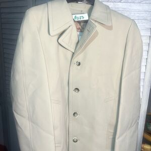 London Fog Cream Trench Coat